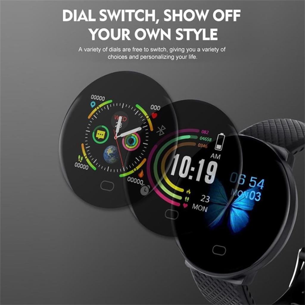 9S Smart Male Female Watch, Heart Rate, Blood Pressure, Compatible With Bluetooth, IP67 Water Proof Fitness Bracelet