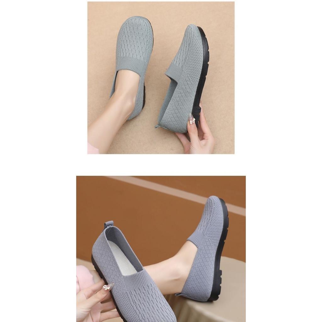 Letnie Nowe Damskie Buty z Miękkimi Podeszwami, które Nie Męczą Stóp. Ai Cao Buty Płócienne, Duże Buty Codzienne