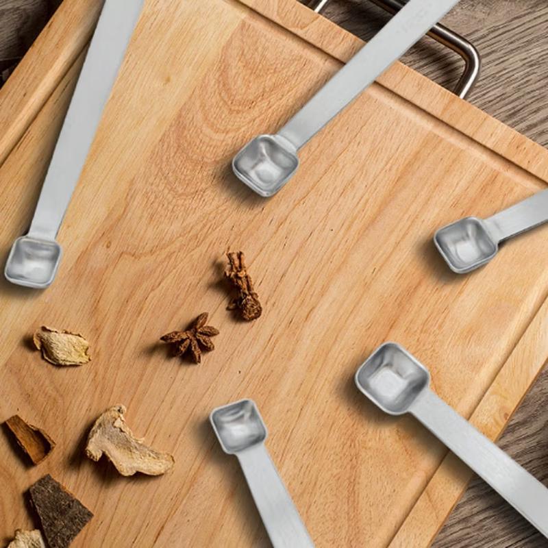 Stainless Steel Mini Measuring Spoon Set, 5-Piece