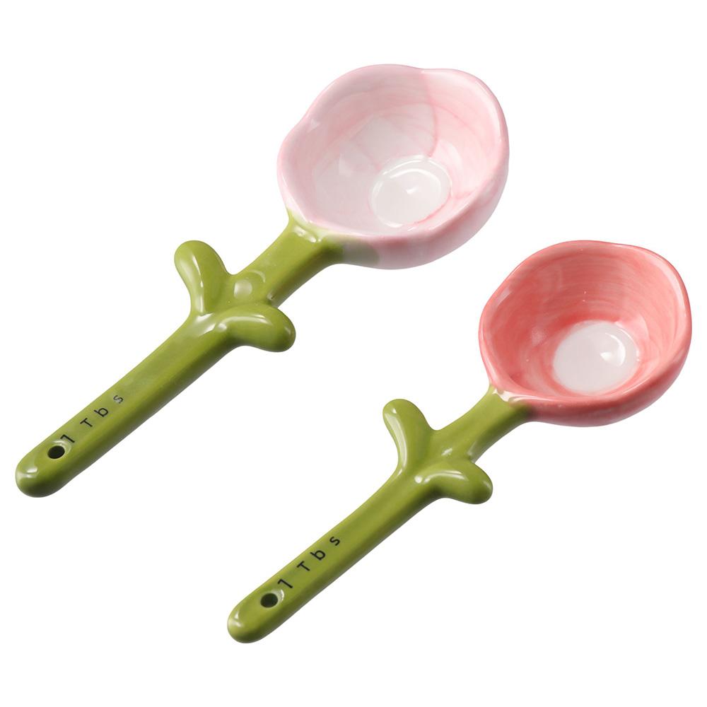 Multicapacity Measuring Spoons and Cups Set Sunflowers Sunflowers Measuring Spoon  Kitchen