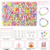 Children's Handmade Beaded Girls Wear Beads Educational Toys Diy Jewelry Bracelet Necklace Jewelry Around Beads Beads Set