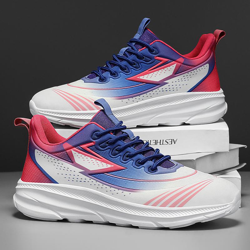 

YRZL Men s Gym Shoes Lightweight Running Sneakers Breathable Athletic Training Shoes Non Slip Comfortable Sports Shoes for Men 44