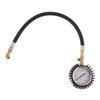 Auto Tyre Air Pressure Gauge 0-60PSI High Accuracy Plastic Dial Meter for Car and Motorcycle Use