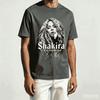 Shakira For Fan Gift Tshirt Unisex Unisex Harajuku Oversized Unisex Short Sleeve Streetwear High Quality Couples Classic Breathable