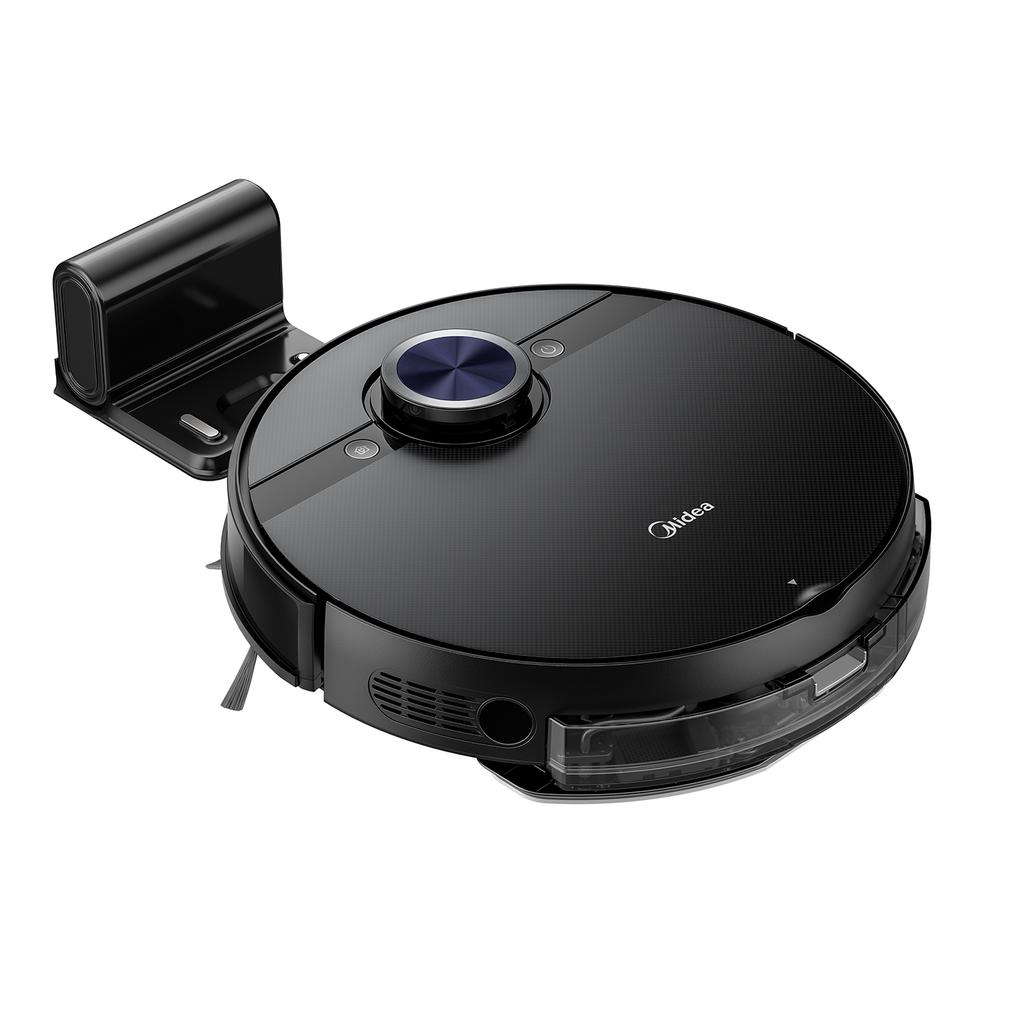 Midea | Robotic Vacuum Cleaner | S8+ | Wet&Dry | Operating Time (max) 180 Min | Lithium Ion | 5200mAh | Dust Capacity 0.45 + 5 L | 4000 Pa | Black