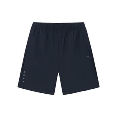 Plain Knitted Sports Five-Point Shorts Men Shorts Black 152337309-1