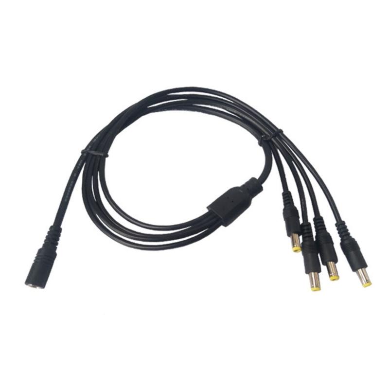 Power Splitter Cable 1 Female To 2/3/4/5/8/10 Male DC5.5mm X 2.1mm Splitter Extension Cable for CCTV Security Camera