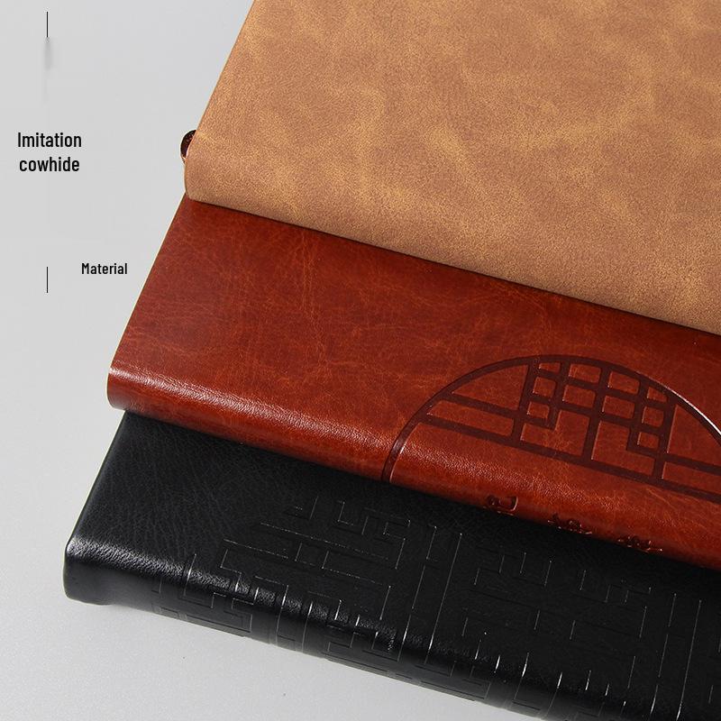 A5 Business Notebook Diary - Large Meeting Record Book, Office Supplies