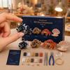 Perlen-Set für Anfänger, winzige 3D-Perltiere DIY-Set, niedliche Mini-Meereslebewesen Perlenstickerei Kreaturen Handgefertigte Perlenkunst Bastel-Set für Erwachsene,