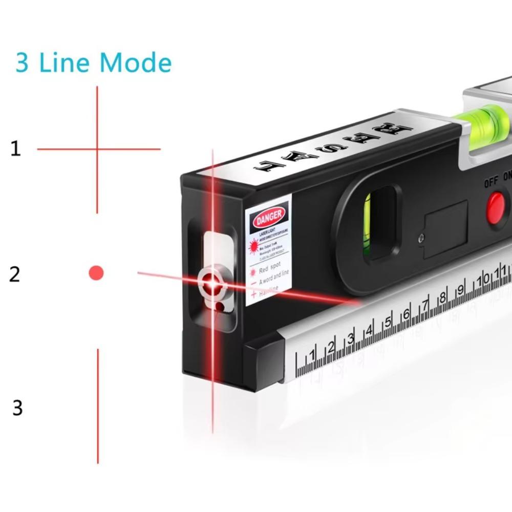 4 in 1 Right Angle Spirit Level Adjustable Vertical Measuring Tape Aligner  Measuring Instrument