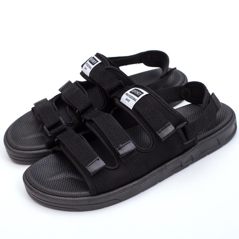 Summer Casual Male Gladiator Sandals Classic Men Beach Shoes Soft Slippers Buckle Strap Couples Sandalias Size 35-46