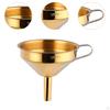 Kitchen Oil Funnel Gadgets Leakproof Strainer with Detachable for Bottle Canning Filling