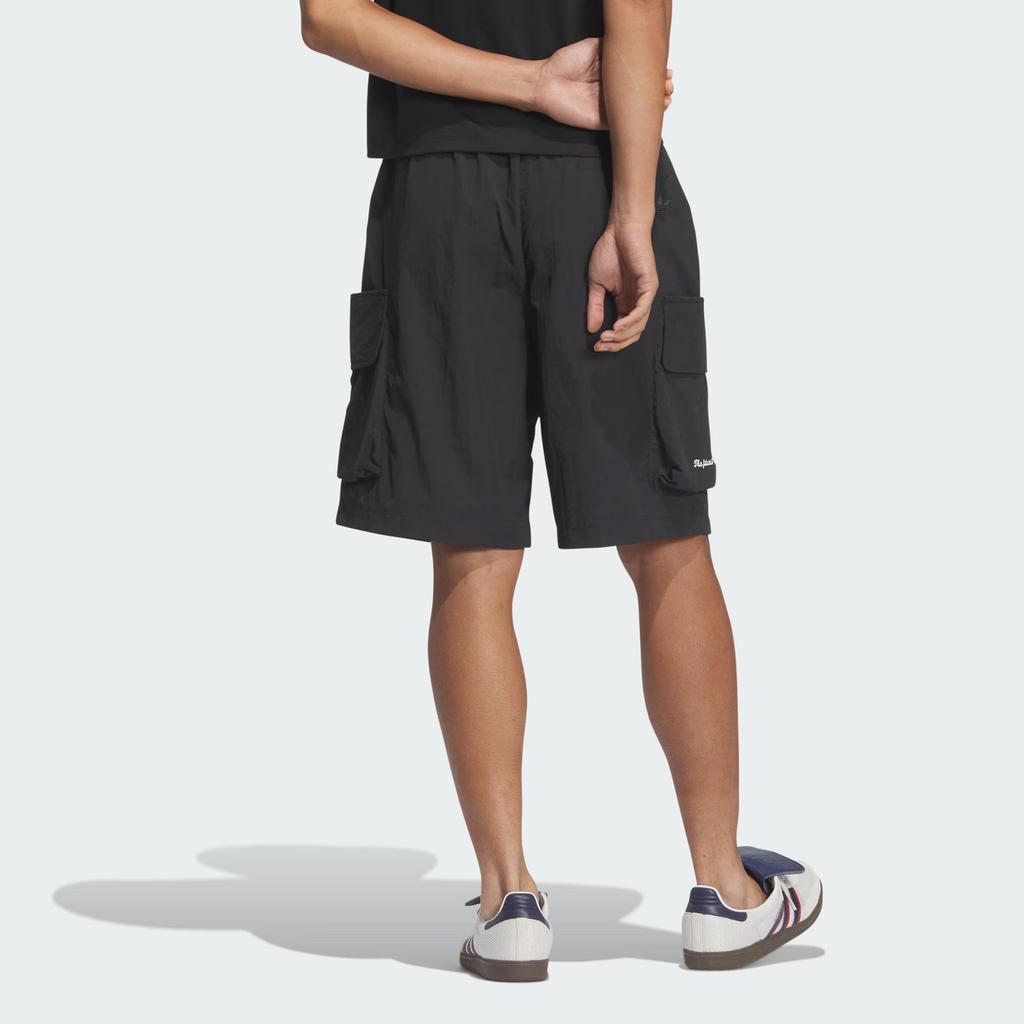 Adidas Originals Chinese V-Day SS24 CVD Short Series Loose Fit Lace-Up Sports Shorts Men Shorts Black JM2705