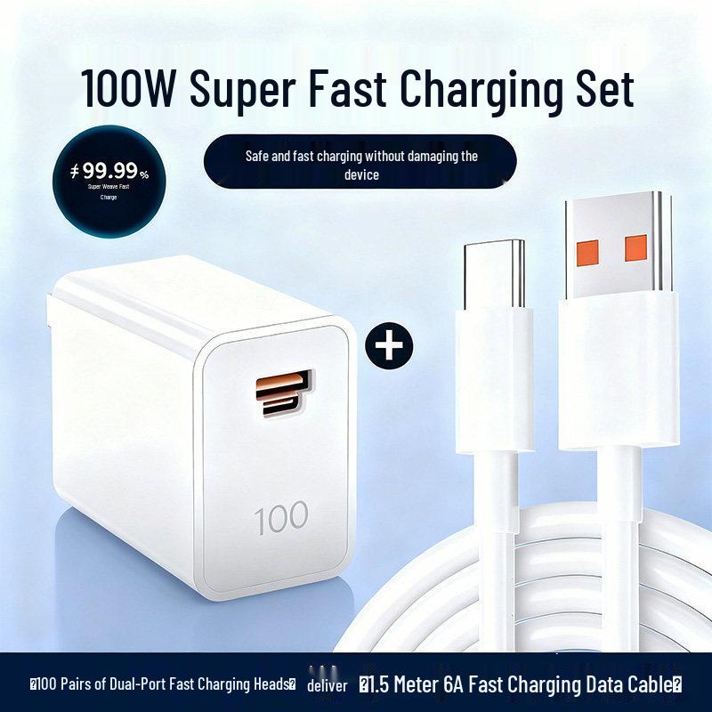 Huawei Compatible 120W Fast Charge Cable for 66W Mobile Chargers