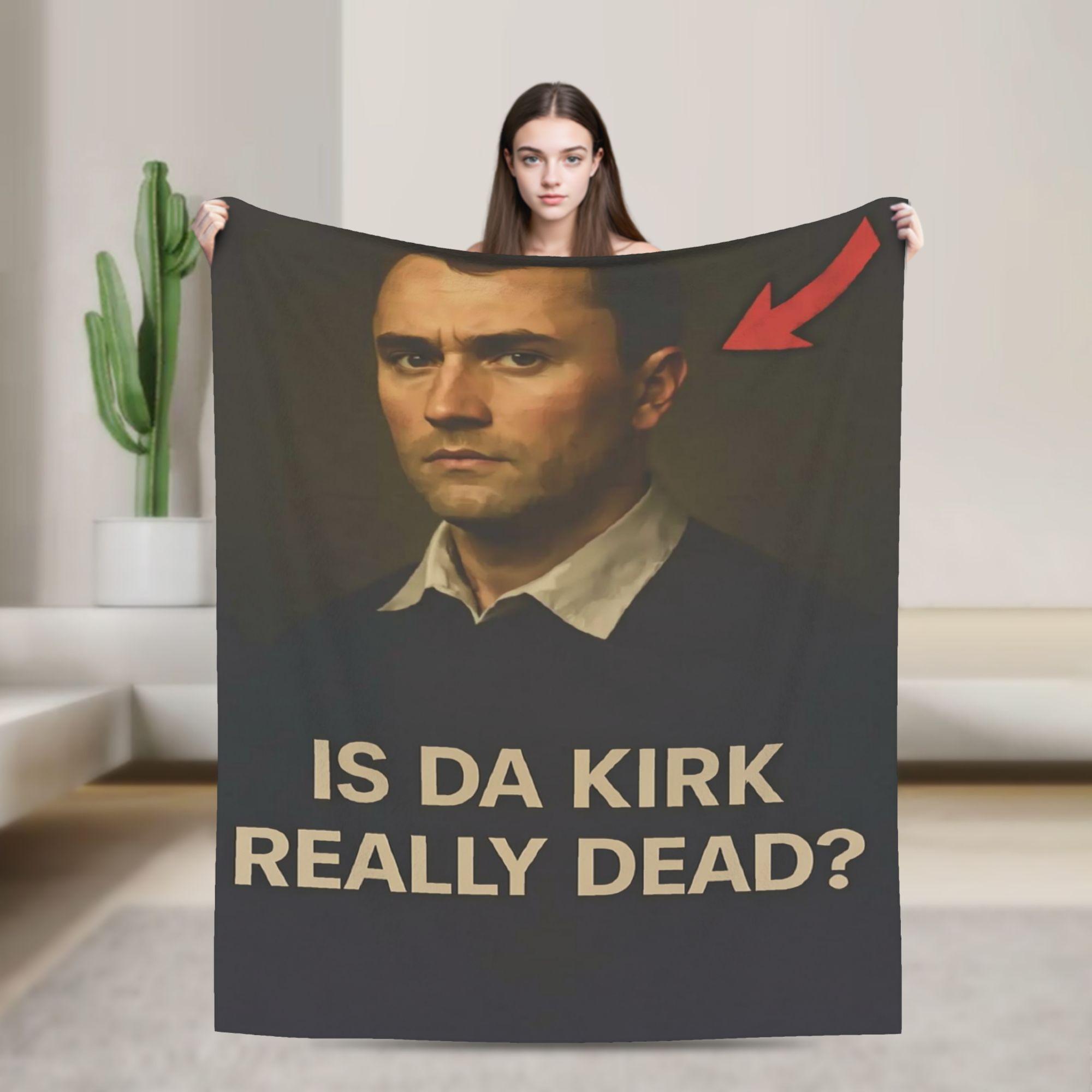 Pandara Jewelry Unisex I Love Charlie Kirk Meme Plush Blanket Boy Girl Flannel Bedding Throws For Bedroom Warm Soft Custom Quality Bedspread Present