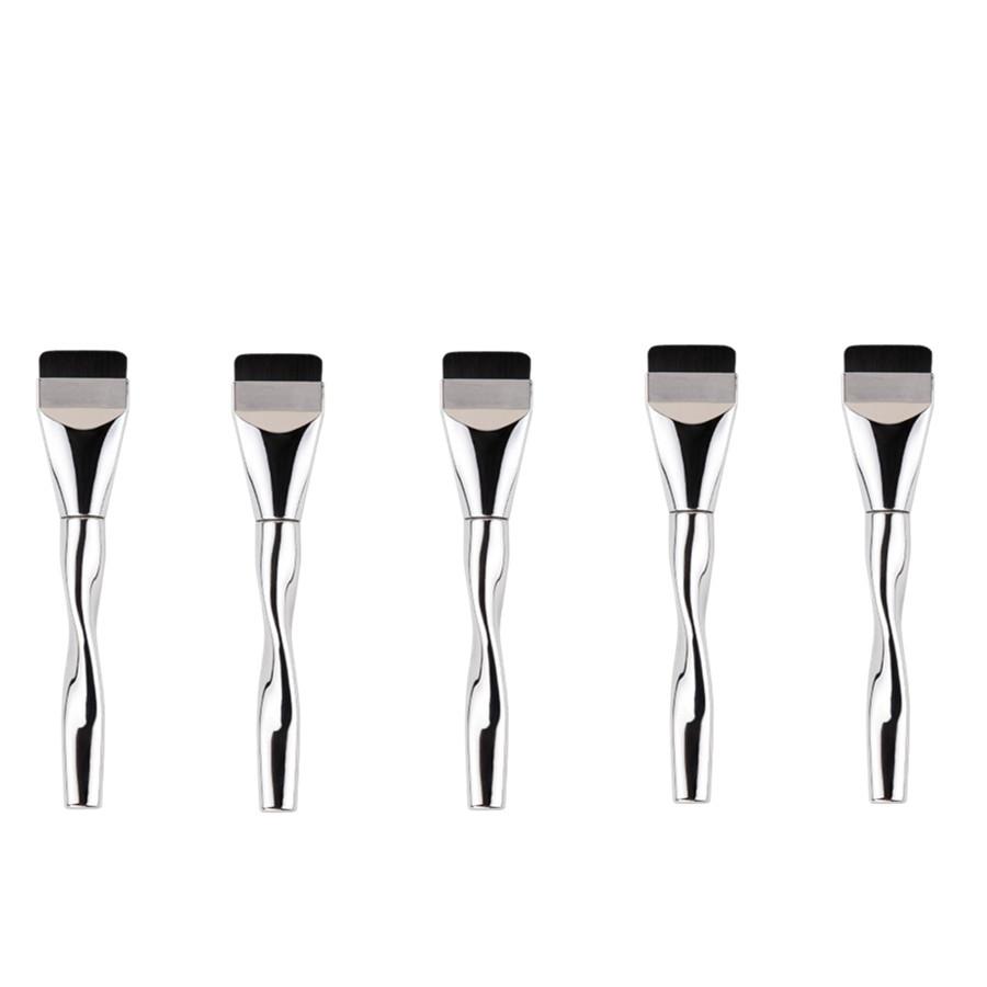 1/3/5PCS Flat-head Foundation Brush Ultra-thin Brush Head One-line Foundation Brush Perfect for Face Contouring