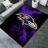 Baltimore Ravens Teppich für Wohnzimmer Schlafzimmer Zuhause Sofadekoration Kinder Spiel rutschfeste Bodenmatte