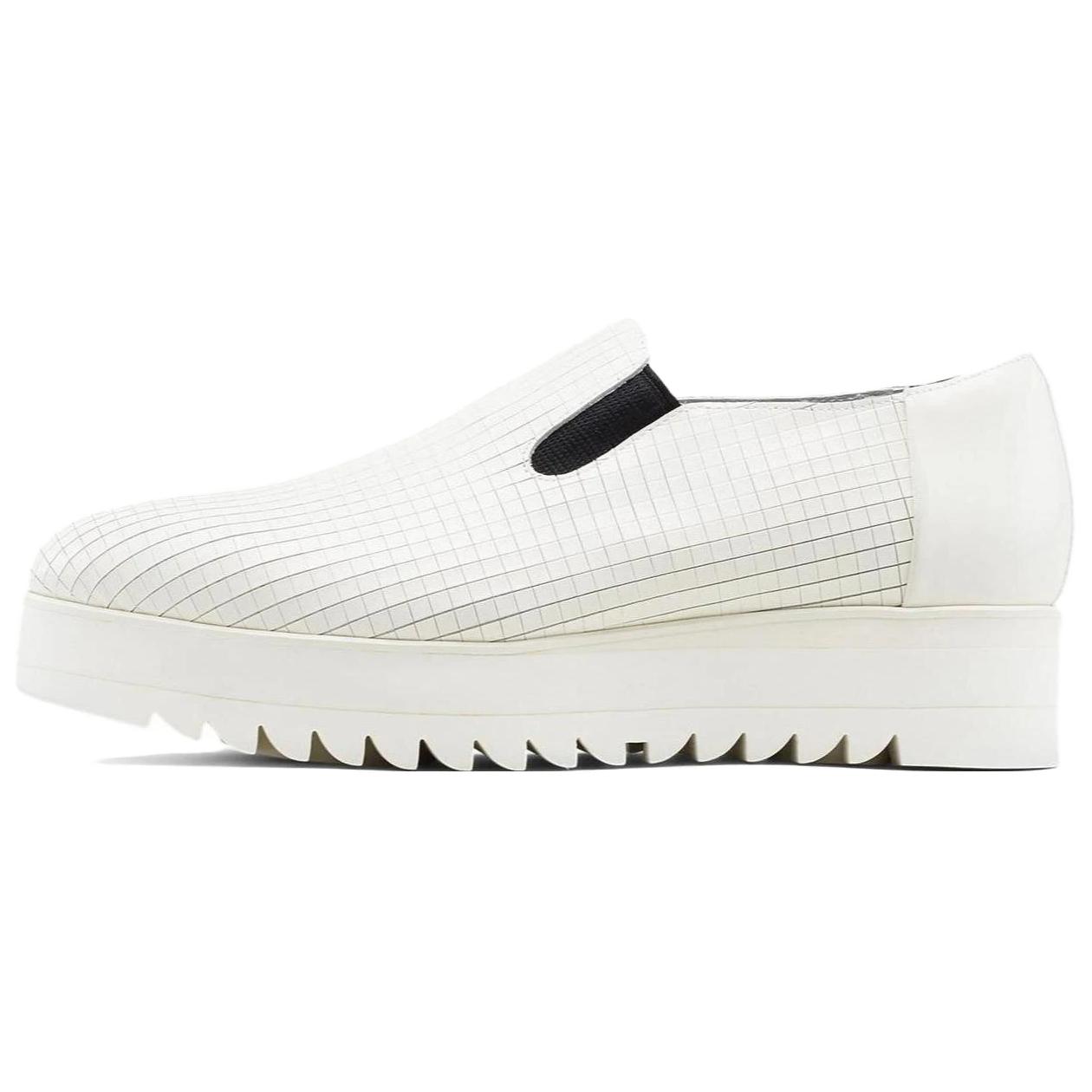 Onitsuka Tiger Slip On Casual Leather Shoes Women s White 1182A252-100 39.5