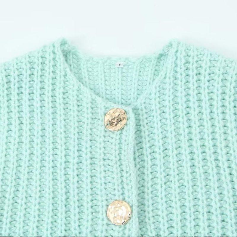 Kaslead New Arrival Women's Clothing Fashion Style Fashion Minimalist Sleeveless Short Knitted Vest