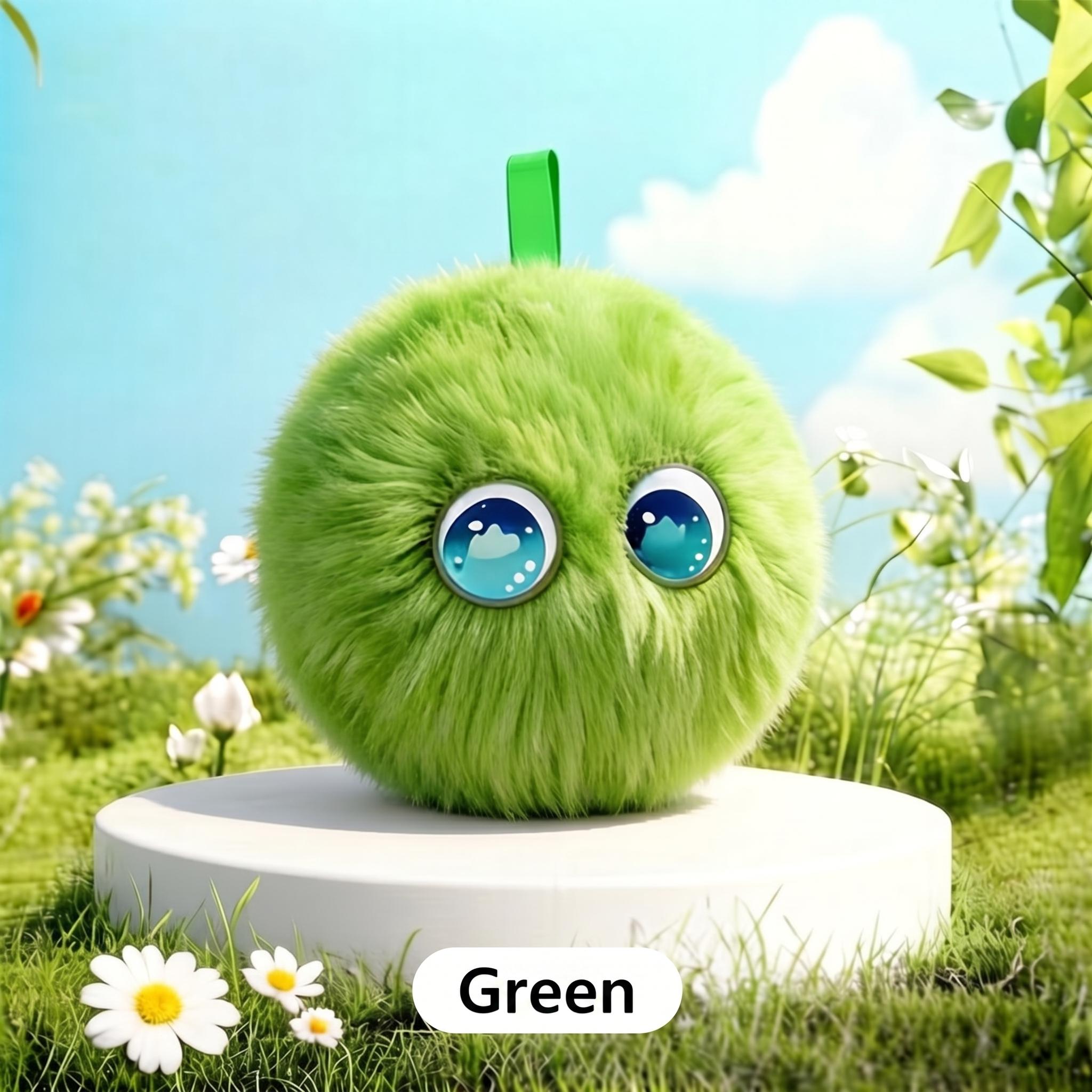 60+ Languages Supported ChatGPT Powered Orange Fluffy Ball AI Smart Voice Interactive Plush Toy Kids Gift Ready to Ship