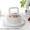 Birthday Cake Storage Box Round Wedding Baking Container Stand Plate Pie Tray UtensilsKitchen Tools Storage Box Accessories&