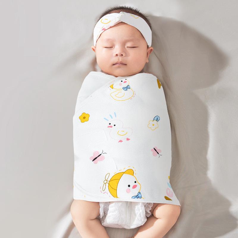 Sacco nanna swaddle anti-spavento per neonato - Coperta da notte per neonato per primavera/estate