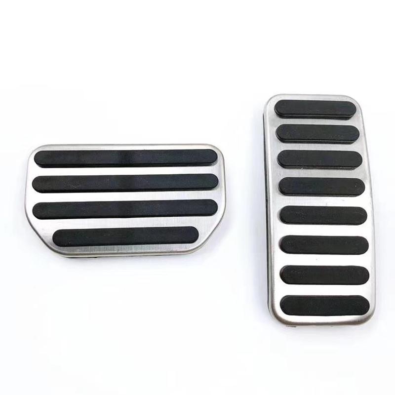 Edelstahl Auto Gaspedal Öl Bremspedal Kupplungspedal Abdeckung für Suzuki Vitara SX4 S-Cross Scross 2015 2016 2017 2018