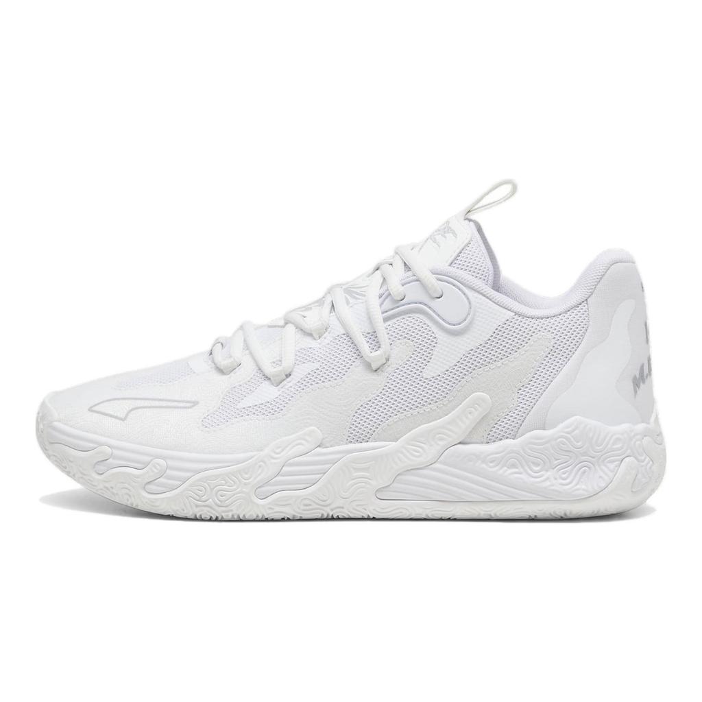 Puma MB.03 Lo White Unisex Sneakers Grey-Fog 310384-03