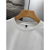 European sizes Men'S Short Sleeve T-Shirt, Loose Fit, All-Over Print Design, Fashion Casual Round Neck Top