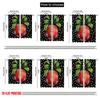 2pcs,2D plane printing Popular Curtain Panels Xmas Ball Polyester Easy Install (without rod) Home Decor Perfect for Bedroom,