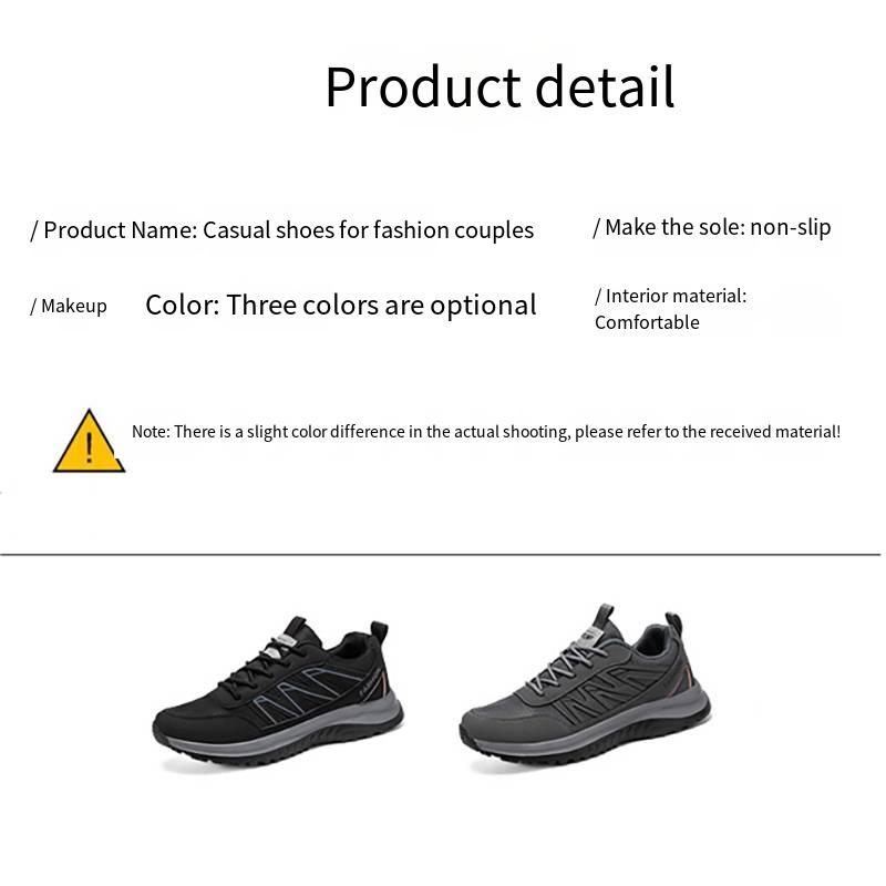 OULYLAN Travel Casual Shoes Men Comfortable Lightweight Sneaker PU Mesh Instep Anti Slip Soft Sole Outdoor Sports Shoes