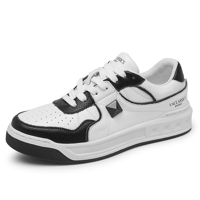 

White Men s Casual Shoes Breathable Soft Upper Classic Sneakers Minimalist Versatile Lace-Up 39