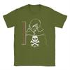 Space Pirate Captain Harlock Albator T-Shirts for Men Casual Cotton Tees Round Neck Short Sleeve T Shirt Graphic Clothes