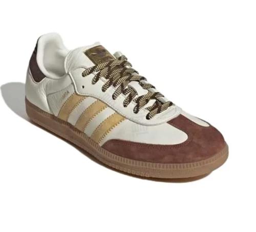 Adidas Originals Samba Casual Shoes KI8887 Unisex Brown White