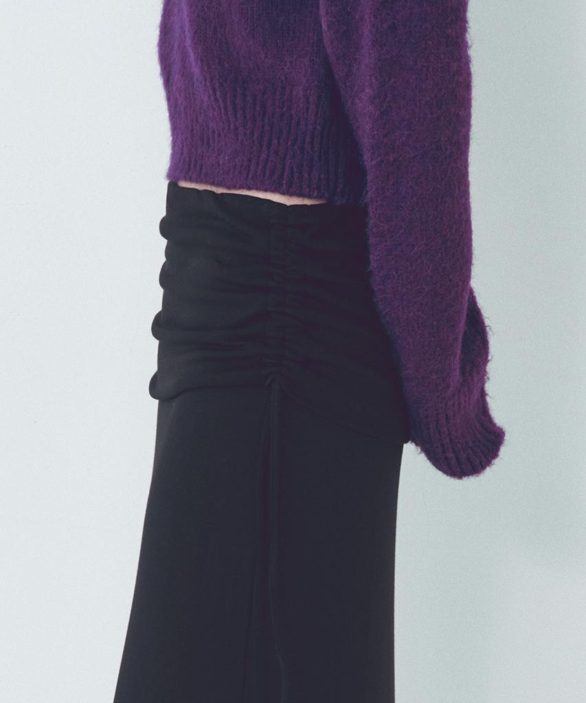 CITTA Every Day Comfort Long Skirt (Fw)_Cts623(Black)