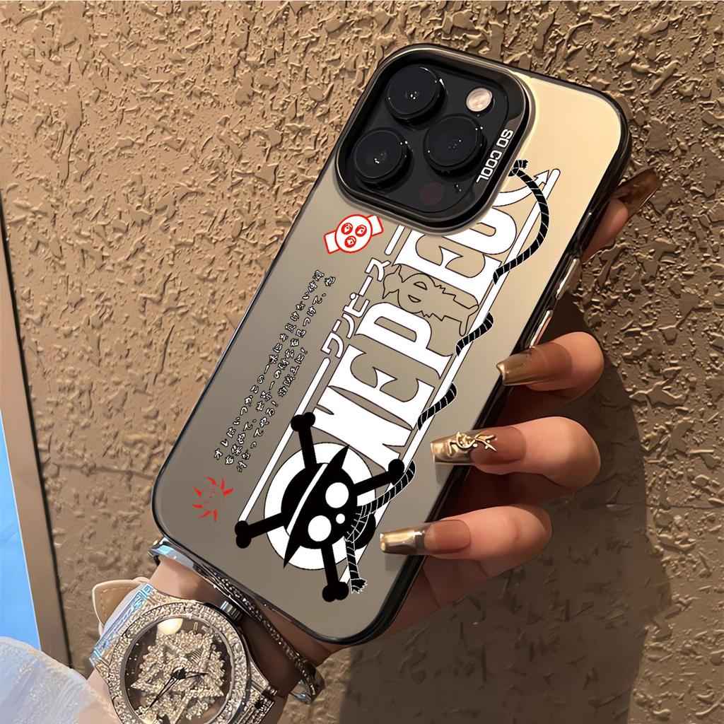 Cool Skull Sword Logo Ones Pieces Phone Case For iPhone 17 17e 16e 16 15 14 13 12 11 mini Pro Max Air Plus Anti Fall Back Cover