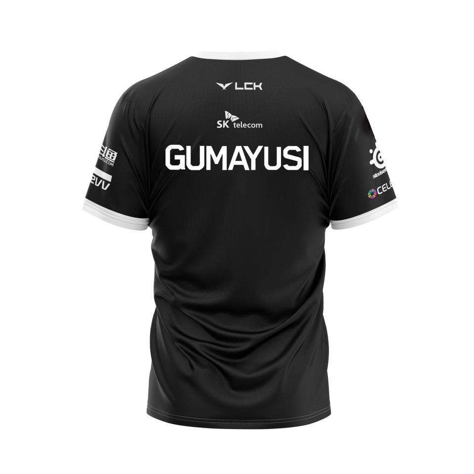 League Of Legends World Finals SKT T1 T Shirt LOL Games Esports Team Uniform T-shirt MSI Faker Zeus Fan Support Boys Jersey