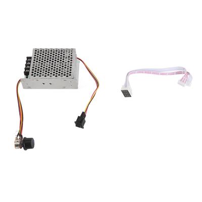 Controlador de Velocidad para Motor DC de 2000W 40A Aleación de Aluminio Interruptor Regulador de Velocidad para Motor DC con Escobillas Adelante y Atrás DC 10 a