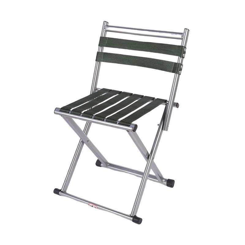 OEING Portable Folding Backrest Stool
