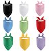 Hundehalstuch Haustierzubehör Baumwolle Kleine Mittlere Hunde Halstücher Lätzchen Halsband Personalisiert für Hunde Welpen Chihuahua Verband