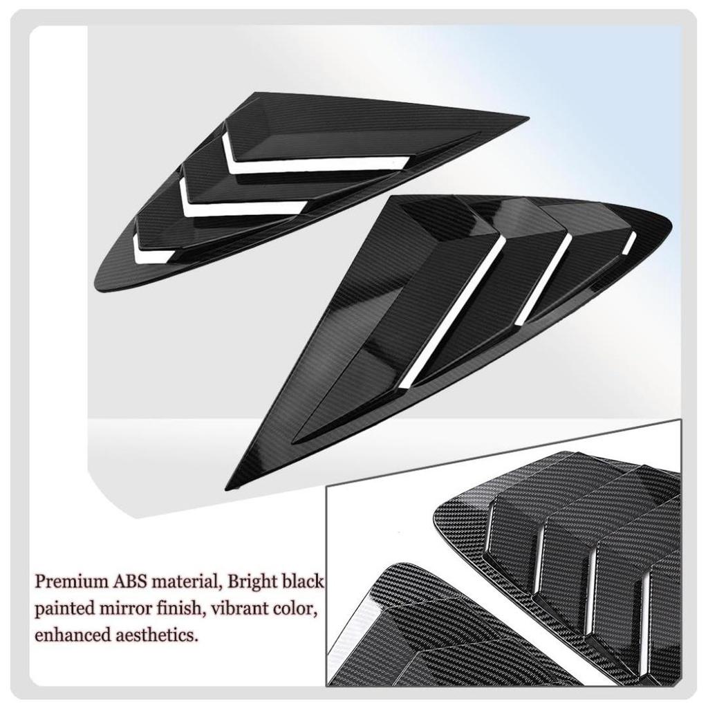 20-23 Tenth-Gen Sonata Rear Triangle Window Trim Louver Sticker