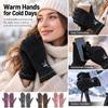 Windproof Cold Proof Touch Screen Gloves Thickened Warm Windproof Mittens  Autumn Winter