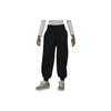 Jordan Hochtaillierte Jogginghose mit Kordelzug Damenunterteile Schwarz FN5132-010