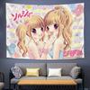 New Hot Japanese Vintage Anime Girl Cute Print Tapestry Wall Hanging For Bedroom Room Home Wall Decor