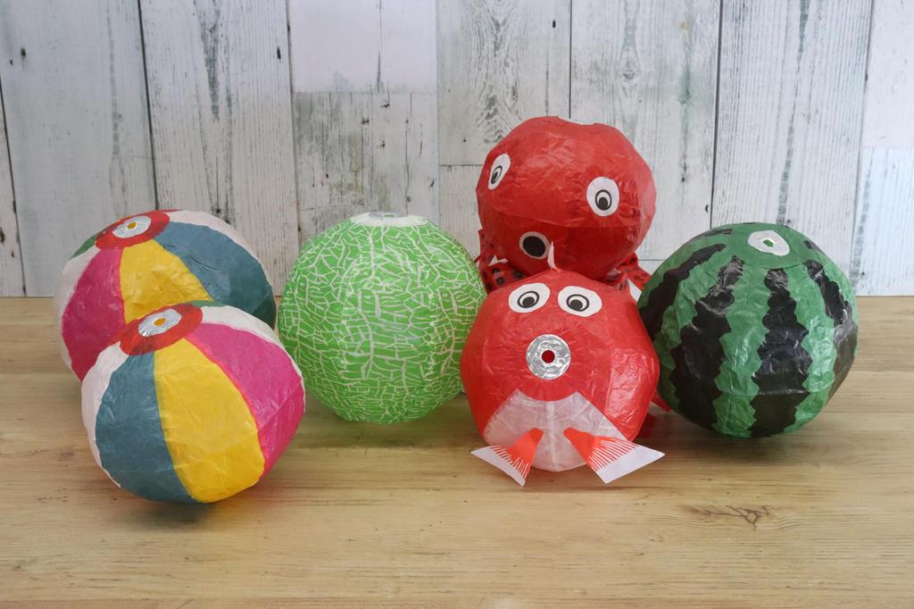 Traditional Watermelon Paper Size 6 Pack of for Commercial Use Balloons, (21cm Diameter), 10,