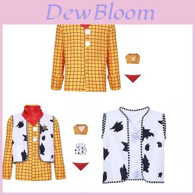 Toy Story Woody Cosplay Costume With Polyester Fabric For Halloween And Role Play