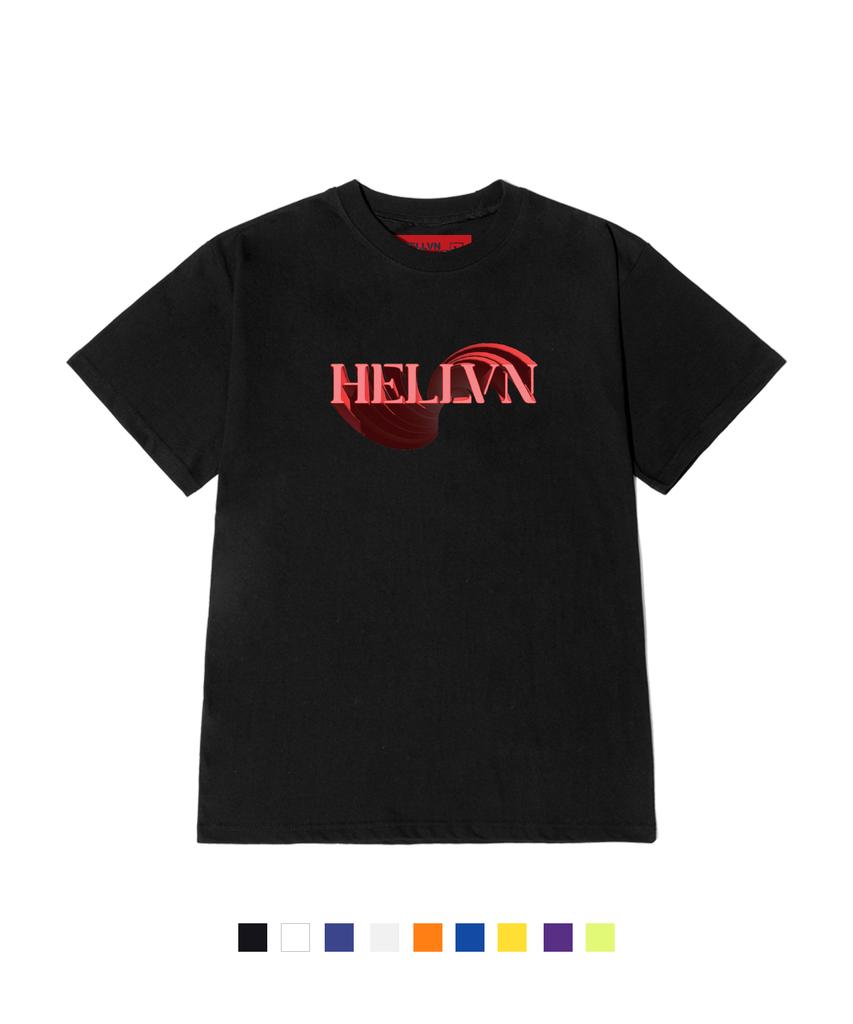 HELLVN H/V Three Dimensions Short Sleeve T-Shirt (Gbs2-4Hv021) (B Type)