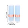Empty Lip Balm Tubes Lip Gloss Self Made Lipstick Container Travel Makeup Packaging Sample Tubes 3.6g Round Buckle Lipstick Tube