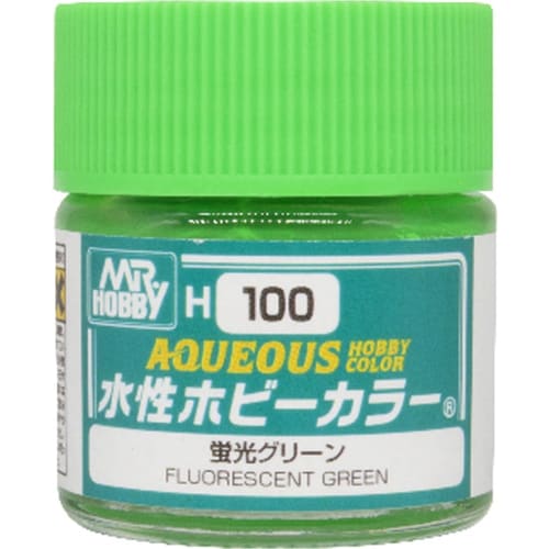 

GSI Creos New Water-based Hobby Color Fluorescent Green 10ml Model Paint H100