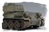Hobby Boss 1/48 Russian Tank T-34/85 1944 Model Plastic Model